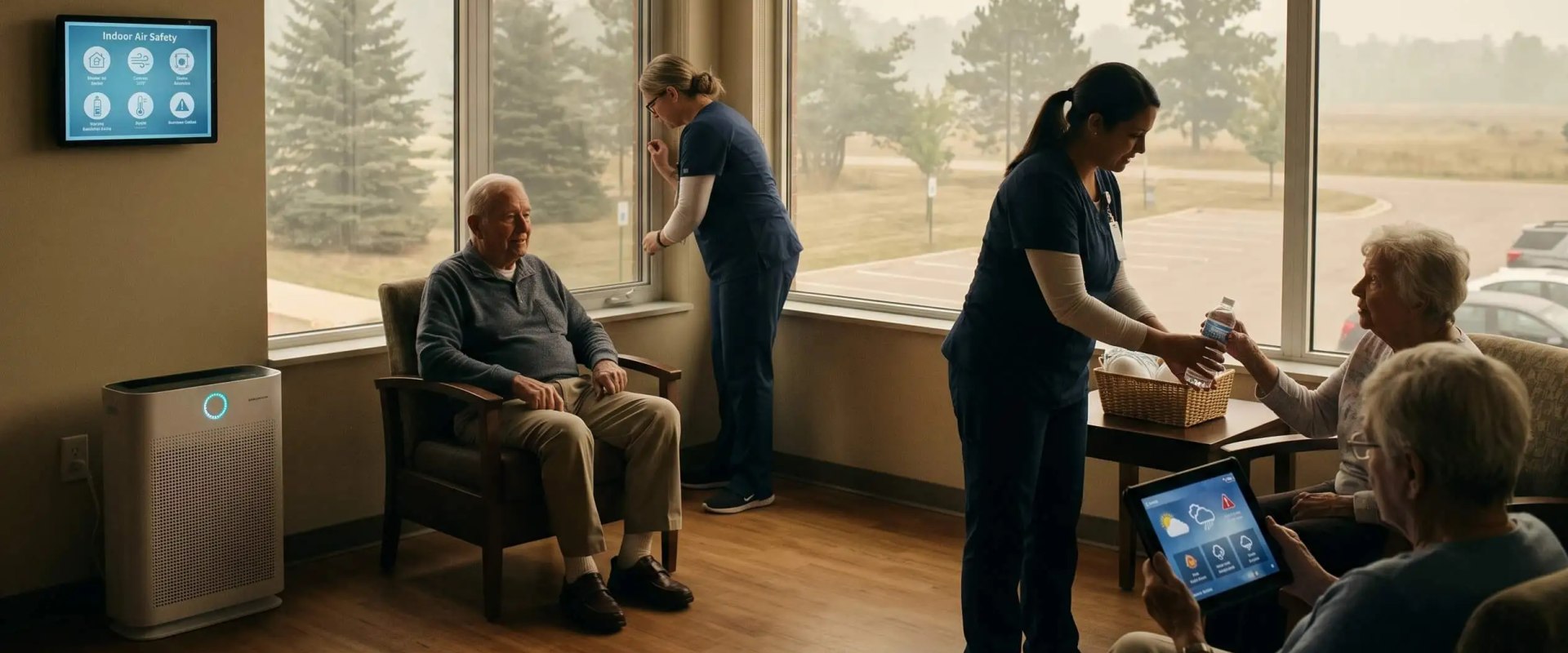 Wildfire Smoke Safety Tips for Michigan Assisted-Living Residents